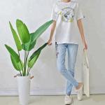 Skinny Fit Women Denim Skinny Jeans , Long Denim Pants For Young Ladies