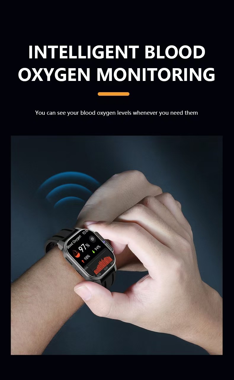 B22 4G Sim Card Android Smart Watch Video Call 2.04 Inch HD Camera SmartWatch Amoled Display