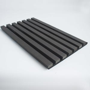 Wholesale Nontoxic Black Oak Wood Veneer Wall Panels For Hotel Foyer from china suppliers