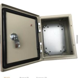 Wholesale Sheet Stainless Steel Distribution Box Waterproof Surface Mounted Customized Size from china suppliers