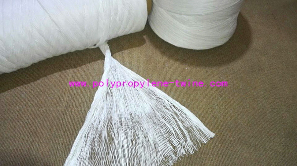 High Strength SGS PASSED PP Fibrillated yarn / Cable Filler Material
