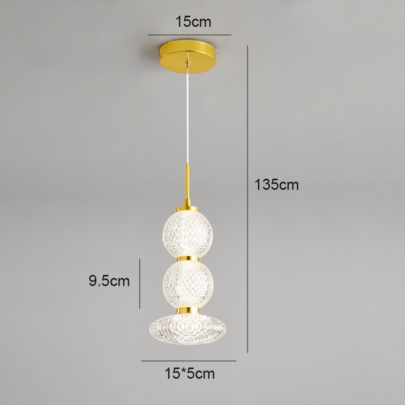 Modern Style Acrylic And Brass Chandelier For Homes And Commercial Spaces