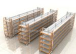 Heavy Duty Display Shelves Supermarket Storage Racks 900/1200mm