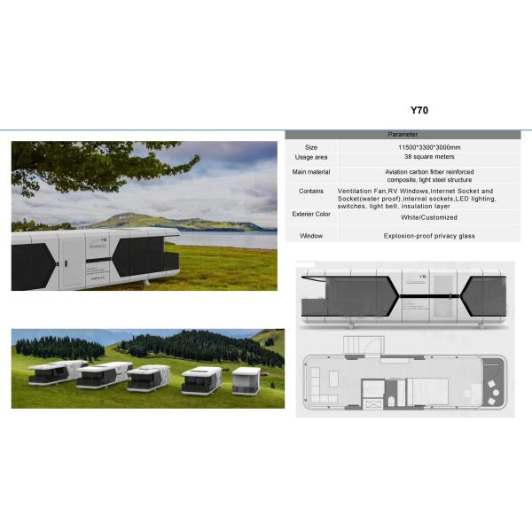 Commercial Space Capsule House Airship Pod Prefab Modular Homes