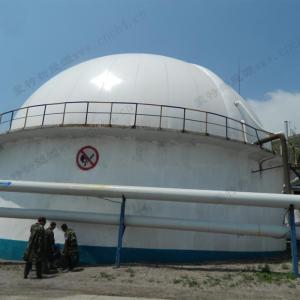Wholesale Roof Top Dual Membrane Biogas Storage Tanks For Anaerobic Digestion Installations from china suppliers
