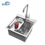 SUS304 stainless steel Single Bowl Kitchen Sinks Handmade House Kitchen Sinks