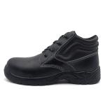 Black Microfiber Leather shoes S1 Leather Composite Toe Shoes Lightweight