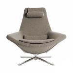 Metropolitan swivel chair Liviing room Lounge chair fabric recline chair