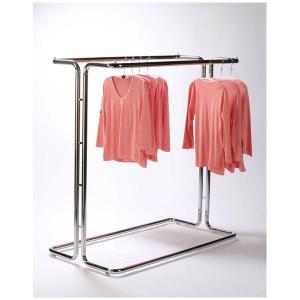 Wholesale Fashionable Metal Single Bar Garment Display Stand Clothes Hanging Rack For Hanging Items from china suppliers
