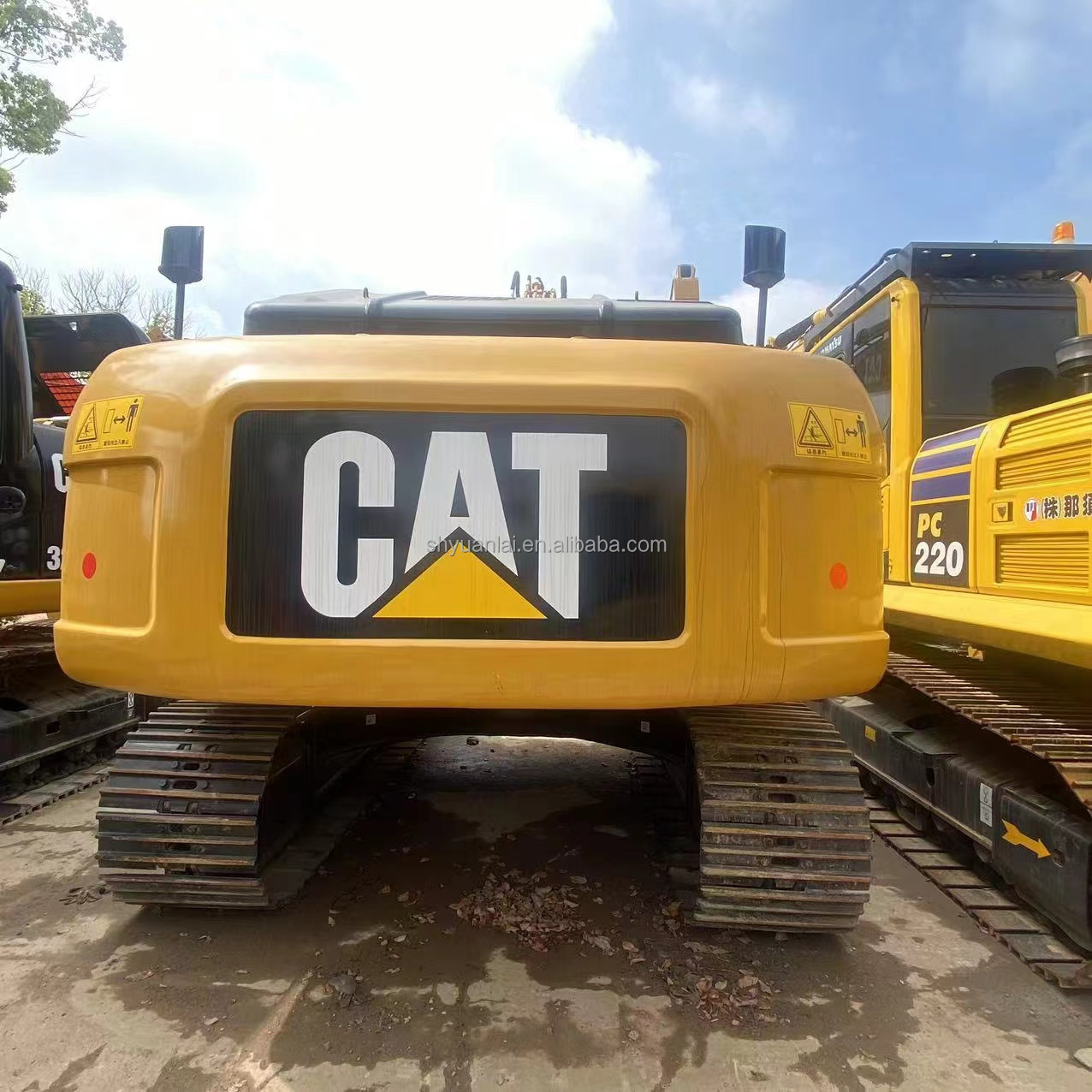 Second Hand CAT323 Excavator with Original Hydraulic Cylinder and Soft Steel Design
