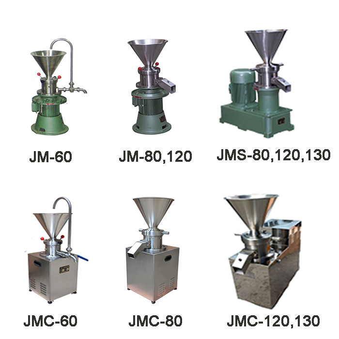 industrial stainless steel food batter making equipment/nuts butter grinding machine
