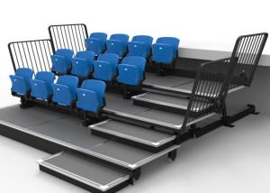 Wholesale 300mm Row Riser Height Telescopic Seating Systems With HDPE 550 Seat from china suppliers