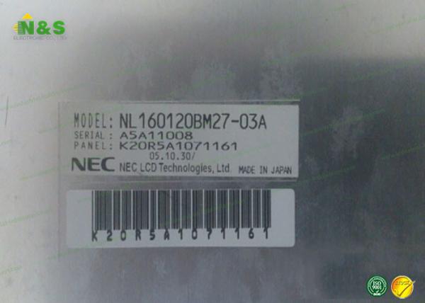 NEC Antiglare NL160120BM27-03A Nec Large Screen Display 21.3 Inch For Medical