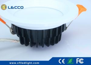 Wholesale 18W Fan Type LED Recessed Downlight SMD 5730 100 LM / W SDCM &lt; 3 1800LM from china suppliers