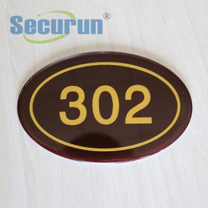 Wholesale Acrylic Reflective House Numbers Signs Laser Engraved ODM from china suppliers