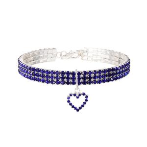 Wholesale Fashionable Hot Selling Pet Accessories Cat Collar With Crystal Shinning Decoration For Pet Cat Dog from china suppliers