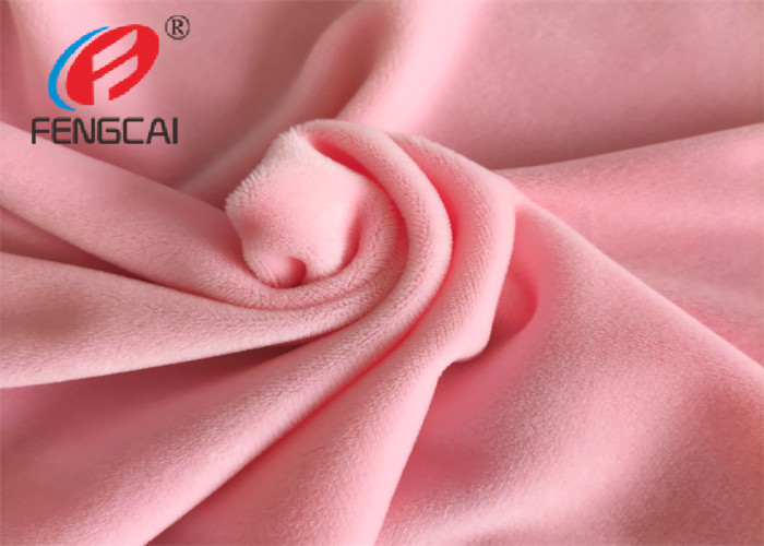 Spandex Polyester Elastic 4 Ways Stretch Velvet Fabric For Women Dress Garment