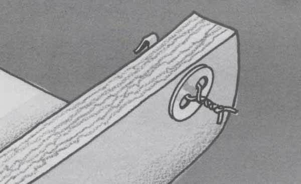 Stainless Steel 7/8" Diameter Lacing Hook Washers With Two Holes 6