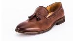 Lace Up Flat Heel Mens Slip On Sneakers High Top / Low Cut Soft Leather Sneakers