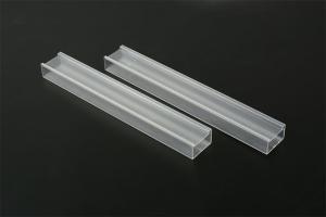 Wholesale Extruded Plastic Square Tube Profile from china suppliers