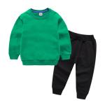 80cm-150cm Spring Children's Clothing Kids 2pcs Toddler Jogger Clothing Sweat