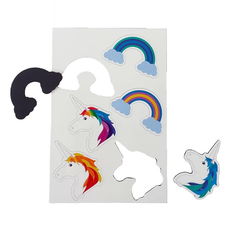 School Kids Puzzle Games Custom Magnetic Puzzle Set Odorless