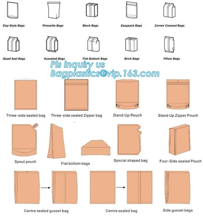 aluminum foil side gusset pet dog food packaging zipper plastic bag, Pet Dog Food Packaging Paper Bag, pet food bags