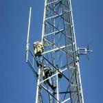 Gsm Base Station Vhf Uhf Radio Communication Antenna 3 Legged Tubular Steel