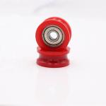 U Groove Sliding Wardrobe Door Roller Wheels 626zz Bearing 6×21×8mm