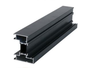 Wholesale Black Anodized Aluminum Extrusion Profile For Elevator / Window / Door from china suppliers