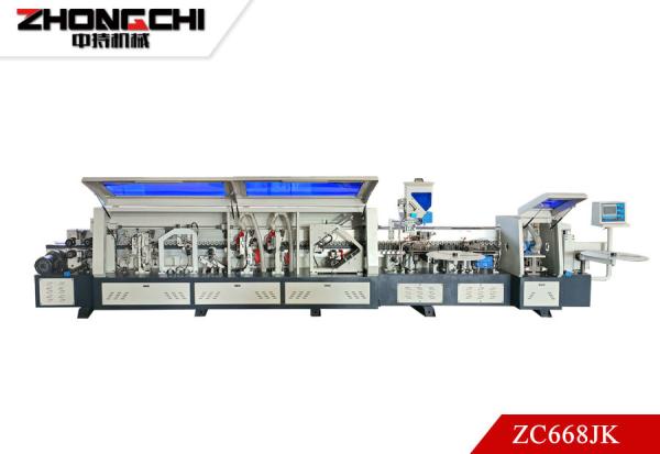 22KW Power Wood Edging Machine Thickness 10-60mm Woodworking Edge Banding