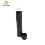 Offset Printing Toothpaste Packaging Tube Black Flip Cap Shiny Flip Top Cap
