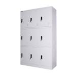 Office Knock Down Structure Hygienic Metal Cabinet Locker