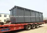 Skid Mounted 70000L Acid Storage Tank Steel Lined PE For Oilfield Storage
