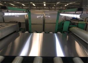 Wholesale Flat Cold Rolled Coil , Stainless Steel Metal Strips Gray Metal Color High Strength from china suppliers