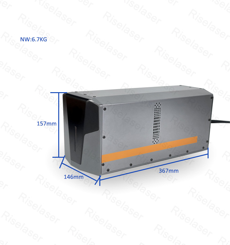 AIO Pro 20w Laser Marking Machine Highly Integrated EZCAD / JCZ Software Control