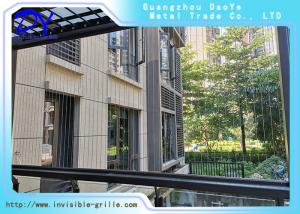 Wholesale 4.0mm wire Balcony Invisible Grille Vertical Aluminum Track from china suppliers