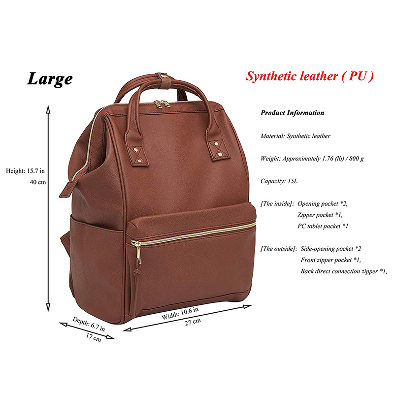 Amazing design fashion diaper bag backpack baby