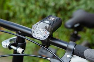 Wholesale Waterproof Rechargeable Bicycle Headlight Usb IPX4 Led Bike 104*45*36mm from china suppliers