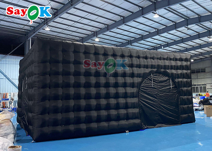Advertising Nightclub Inflatable Cube Tent Strong Oxford Cloth Material