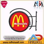 Outdoor Circle Logo Round Logo Full Color LED Video Screen Display
