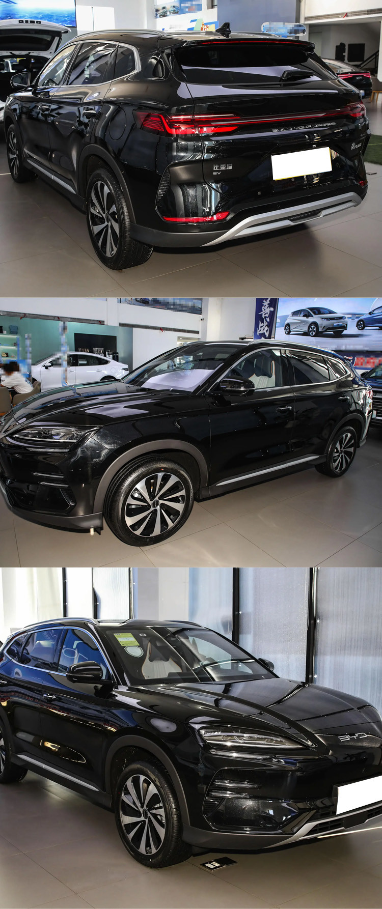 Byd Song Plus Flagship EV Electric Car 2025 New Energy Vehicles Pure SUV 605km
