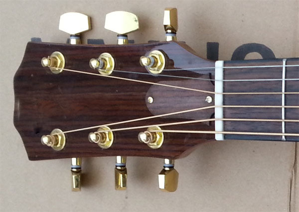 Free shipping import Tays k20 acoustic guitar with Fishman101 EQ nature color