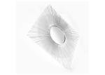 Wholesale Round Mirror 31 inch Square Metal Sunburst Starburst Mirror