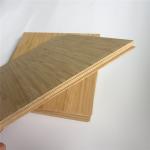 high quality Furniture Plywood Panel 1 Ply Laminated Bamboo Board from chinese