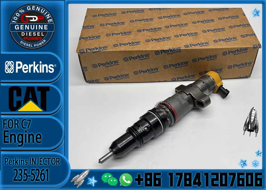 Diesel Engine Parts Common Rail Fuel Injector 235-5261 for CAT C9 330D 340D 336D Excavator CNDIP Factory price