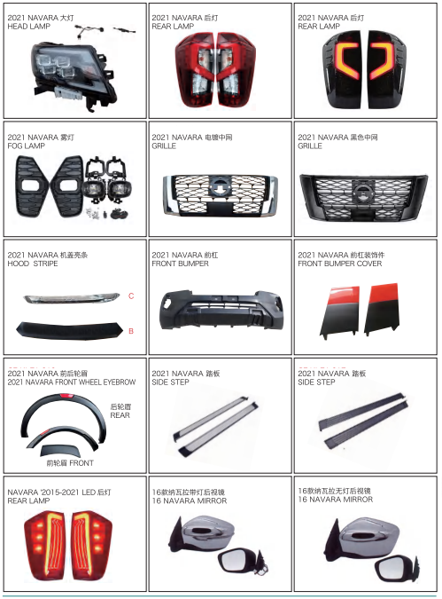 body parts for nissan np300