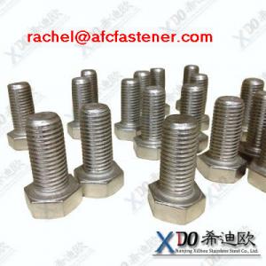 Wholesale hastelloy c-22 din stainless steel fastener super bolts and nuts from china suppliers