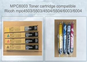 Wholesale Mpc 6003 Ricoh Printer Cartridge Set Black Cyan Magenta Yellow With Chip from china suppliers