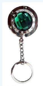 Nickel / Black Nickel Imitation Cloisonné 3.0mm custom promotion metal keyring